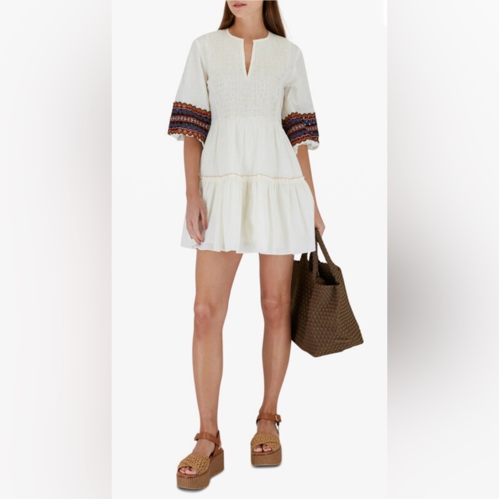 SACHIN & BABI - Coco Dress, Ivory, XS